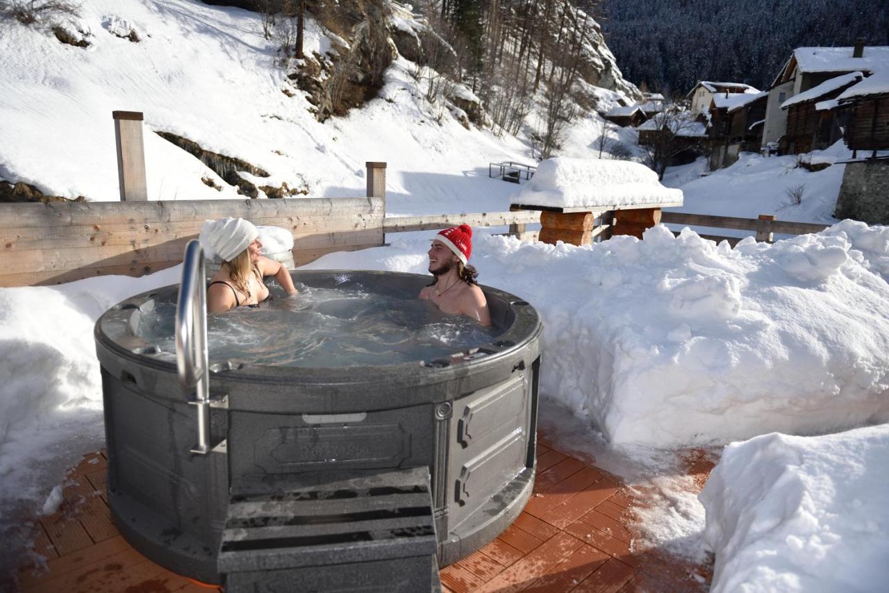 Hotel Les Mélèzes Haudères Kültér fotó