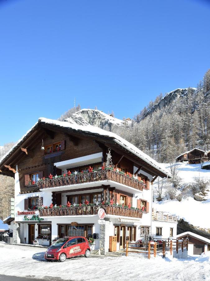 Hotel Les Mélèzes Haudères Kültér fotó