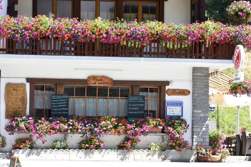 Hotel Les Mélèzes Haudères Kültér fotó