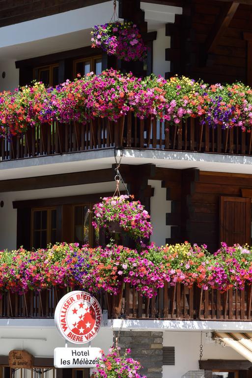 Hotel Les Mélèzes Haudères Kültér fotó