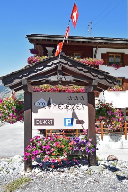 Hotel Les Mélèzes Haudères Kültér fotó