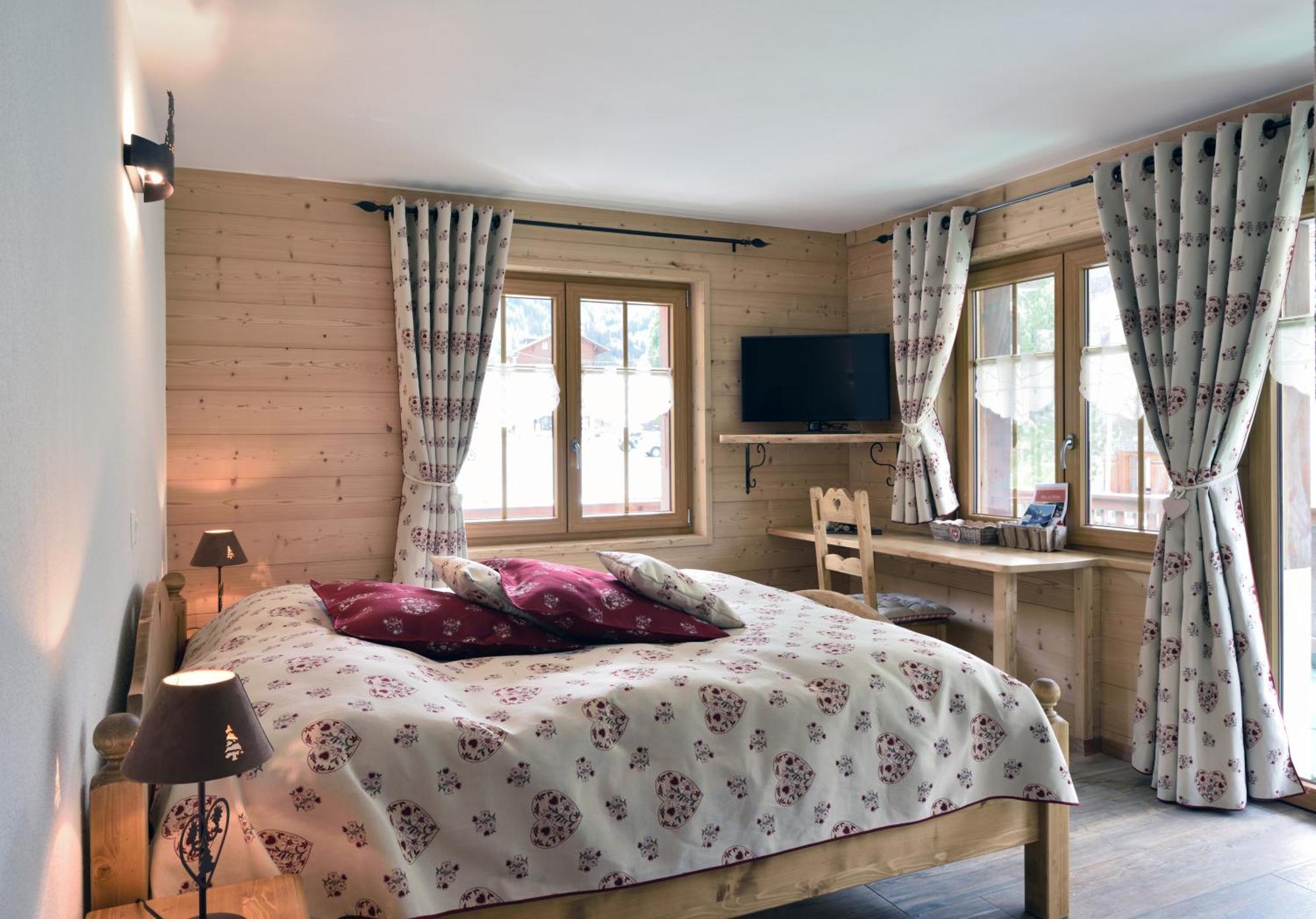 Hotel Les Mélèzes Haudères Szoba fotó